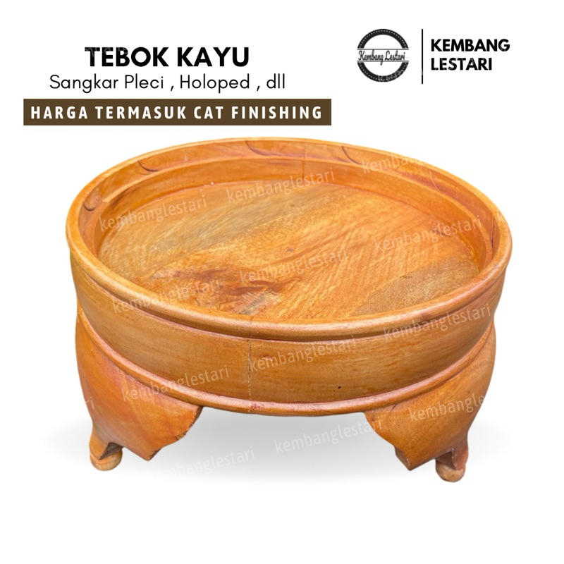 TEBOK SANGKAR BURUNG PLECI HOLOPET TEBOK KAYU FINISHING