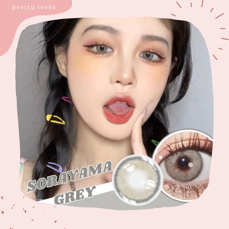 Softlens Sorayama Gray Diameter 14mm