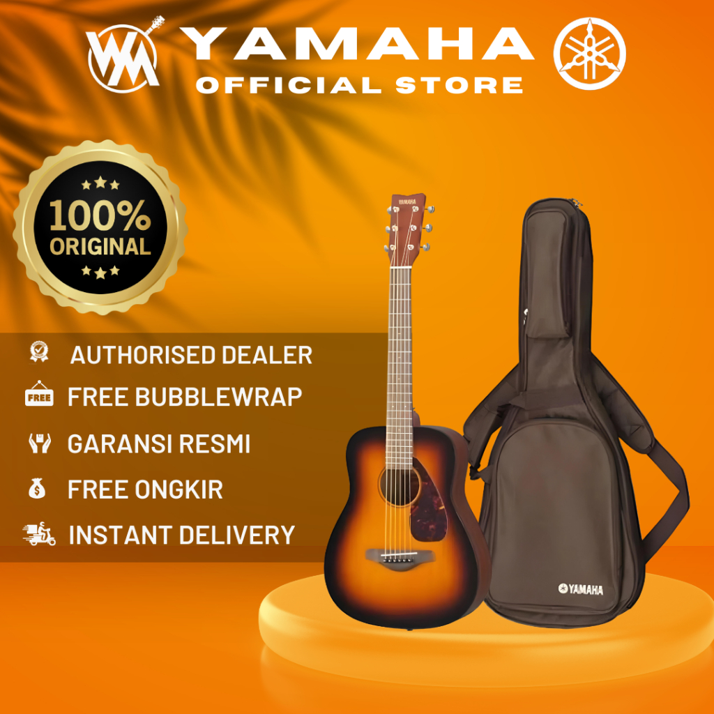 Yamaha Gitar Mini 3/4 FG Junior JR-2/JR 2/JR2 TBS + Softcase