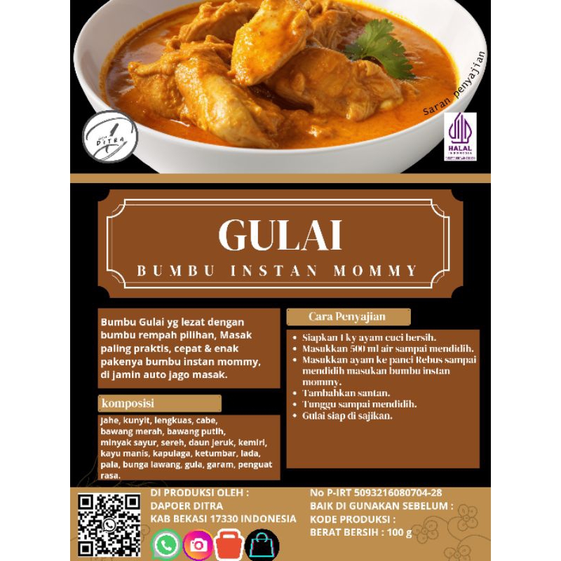

BUMBU GULAI 100g