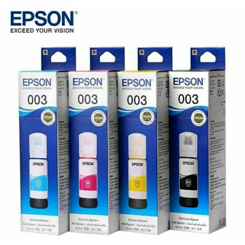 Tinta Epson Original 003 / Epson L Series (Epson L 1110 / L3120 / L3210 / L5100 / L5200