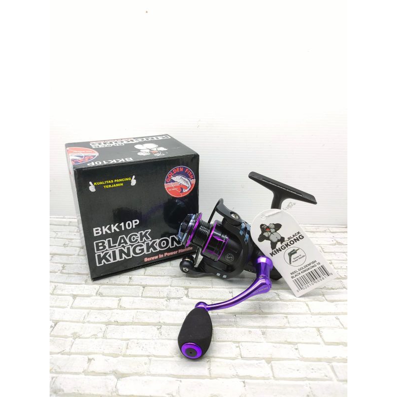 Reel Golden Fish Black Kingkong 1000 - 6000 Power Handle