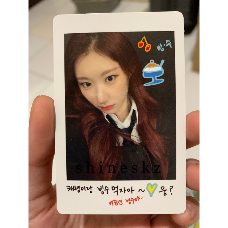 Polaroid Itzy No Bad Days Chaeryeong July Official