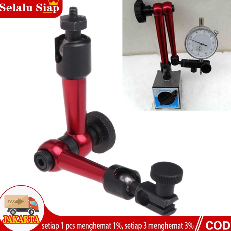 HARGA SPESIAL Lengan flexible stang dial ukuran miniChar M5 Stand Holder Magnetik Universal Flexible