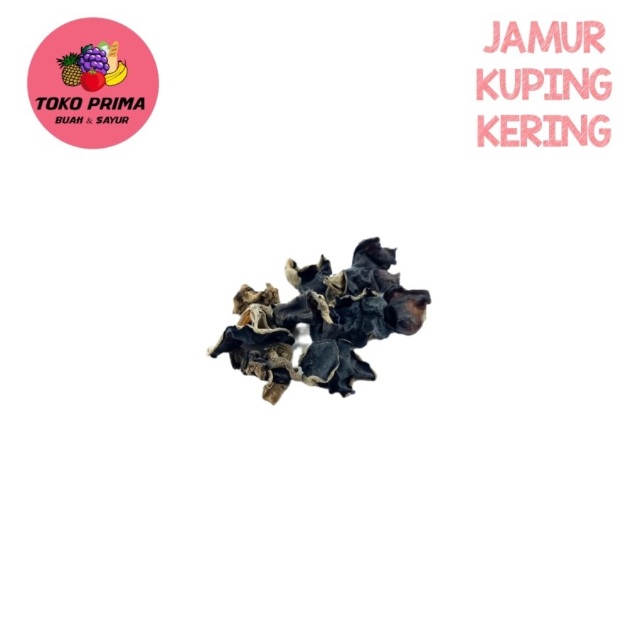 

Jamur Kuping Kering (@ 20 Gram)