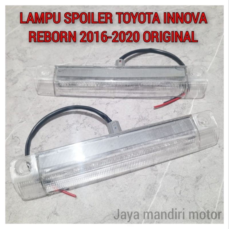 LAMPU SPOILER TOYOTA INNOVA REBORN 2016-2020 ORIGINAL