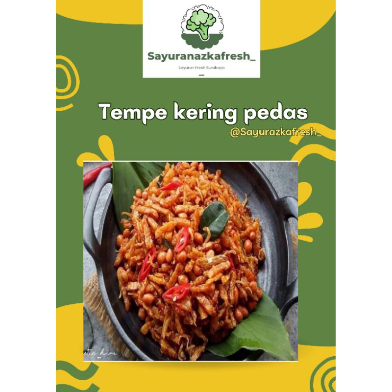 

Kering Tempe pedas