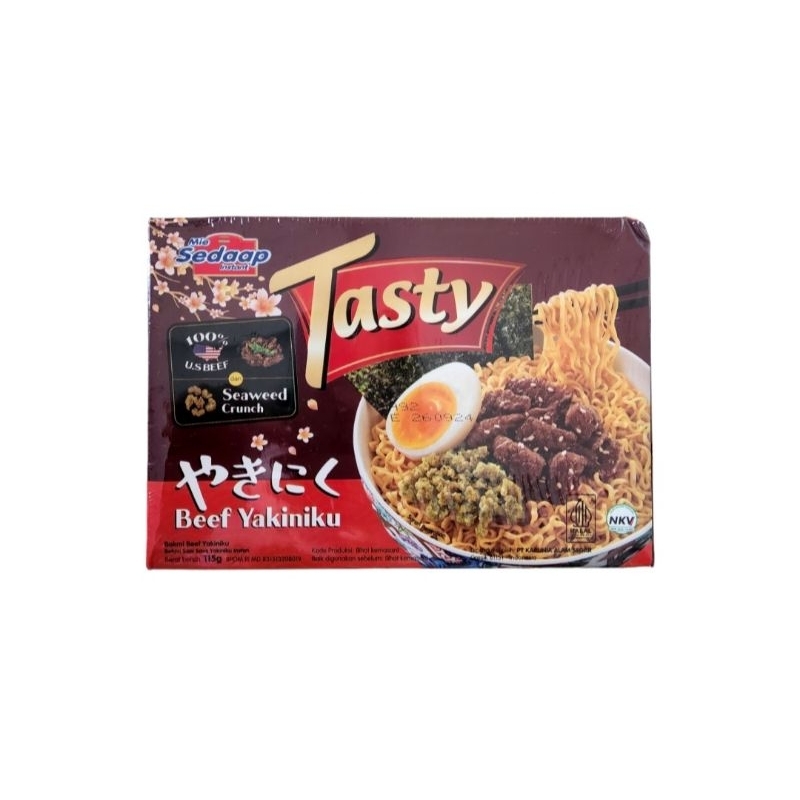 

Mie Sedaap Tasty Beef Yakiniku 115g