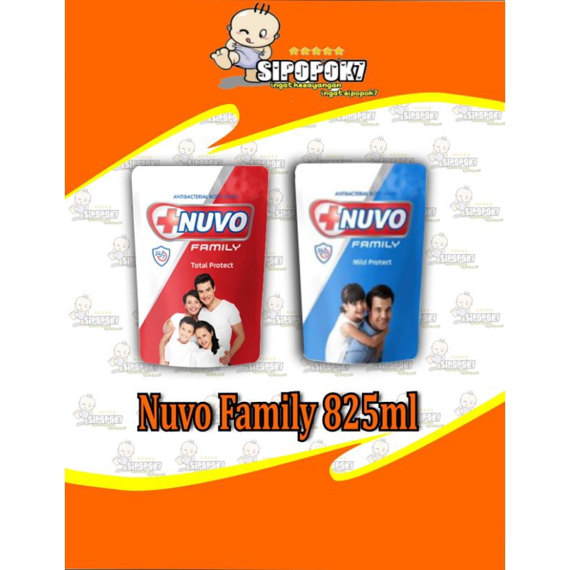 NUVO SABUN CAIR 825ml 825 ml