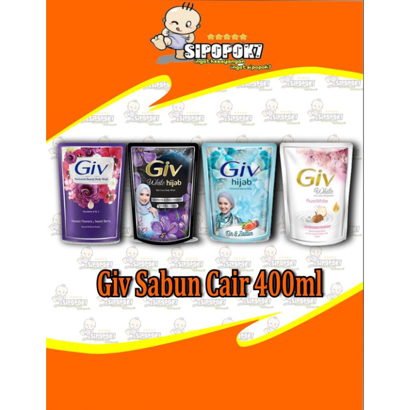 GIV sabun cair 400ml sabun cair giv 400ml 400 ml