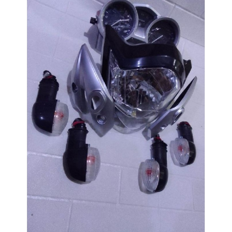Paket Reflektor Plus Mika Kaca Lampu Depan Vixion Old Spidometer Kilometer Vixion Old Kupingan Duduk