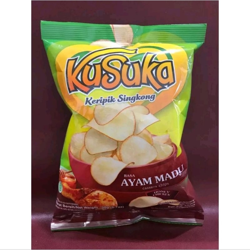 Keripik Kusuka Rasa Ayam Madu 20gr