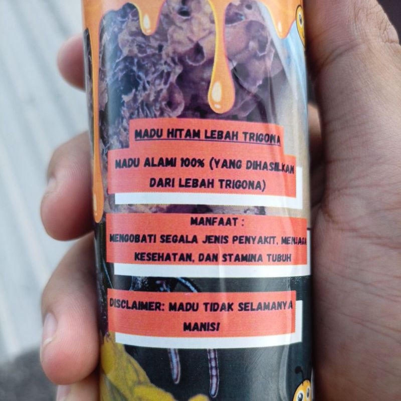 

Madu Hitam Lebah Trigona / Klanceng 100% Asli