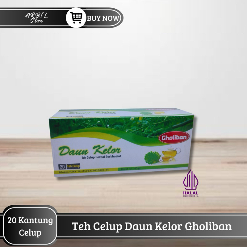 

Teh Celup Herbal Daun Kelor Gholiban