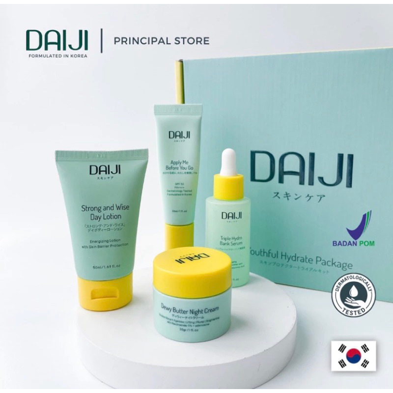 Skincare DAIJI (sunscreen,day lotion,night cream,serum)