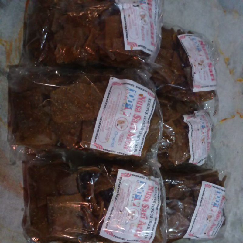 

Kerupuk Cungur (kikil) sapi