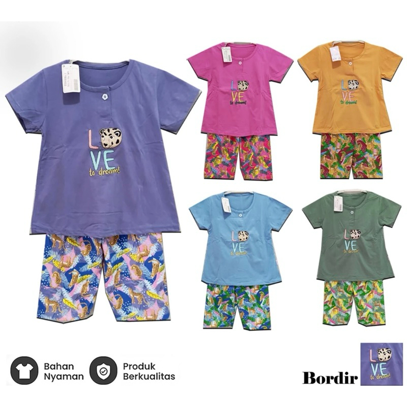 LORITA BAJU TIDUR PENDEK || SLEEP WEAR