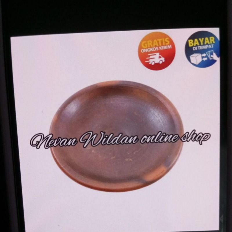 PIRING TANAH LIAT GERABAH TRADISIONAL