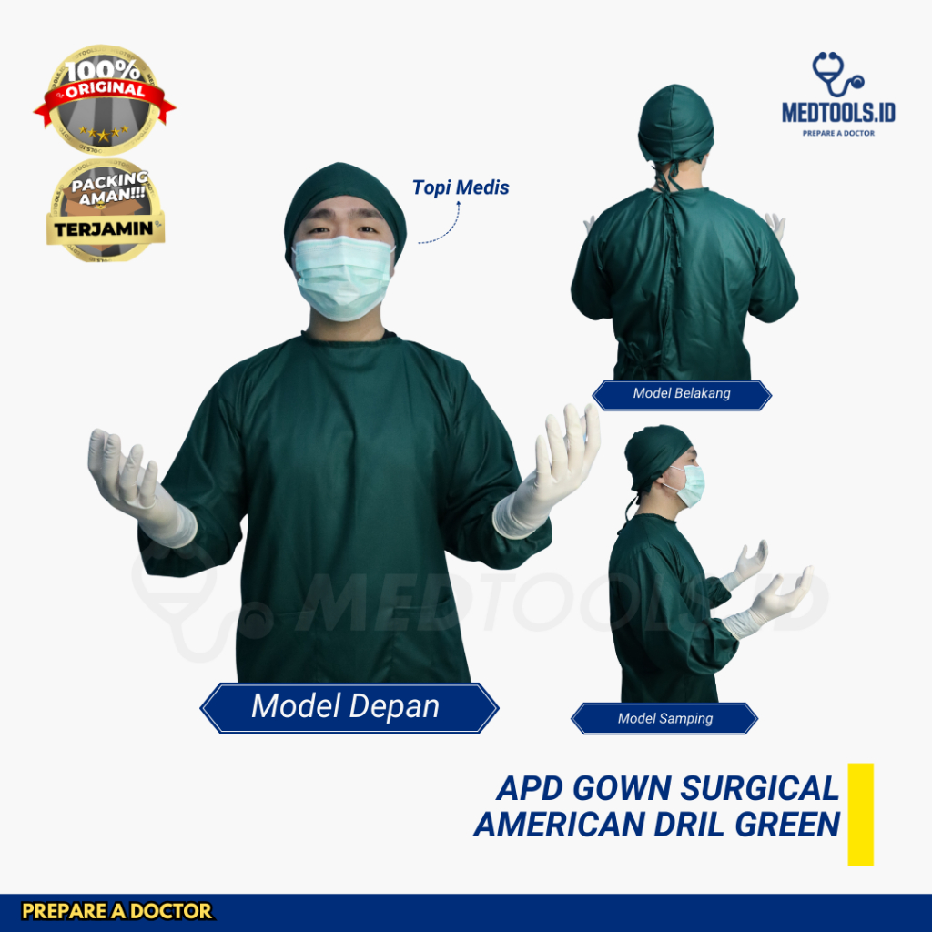 Gown / Baju Bedah [ Gown ROK / R ]