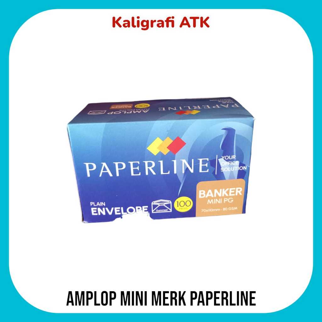 

Amplop mini Paperline putih polos
