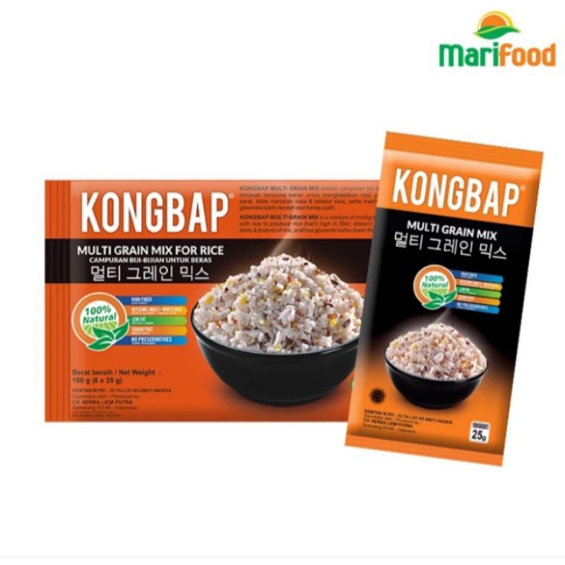

Kongbap multi grain mix 150gr