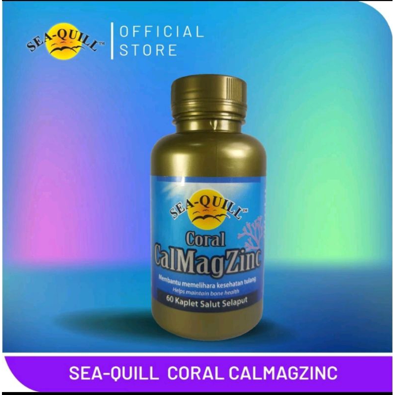 Sea Quill CORAL CALMAGZINC  With D3 60 Kaplet