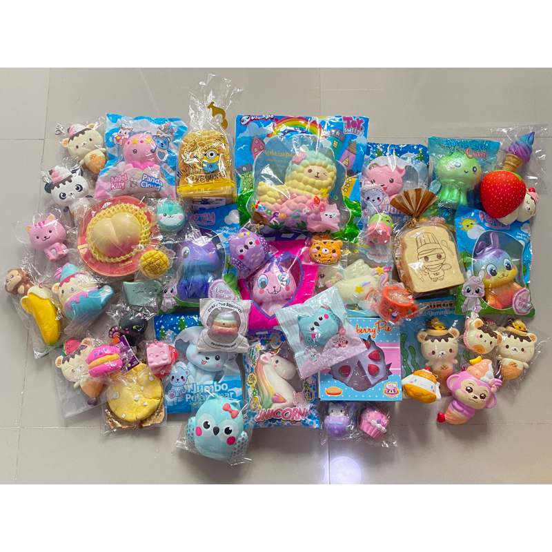 SPECIAL Flash Sale Jual Squishy PRELOVED Mainan Sumikko Gurashi Punimaru Sammy The Patissier Yummiib