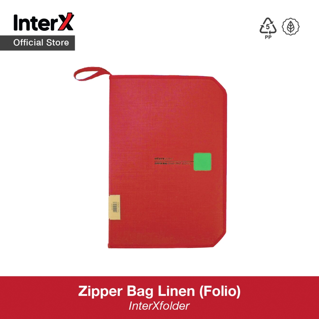

Zipper Bag FC InterXfolder Linen