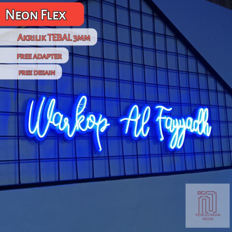 Neon Flex custom | Lampu Alis | lampu Huruf