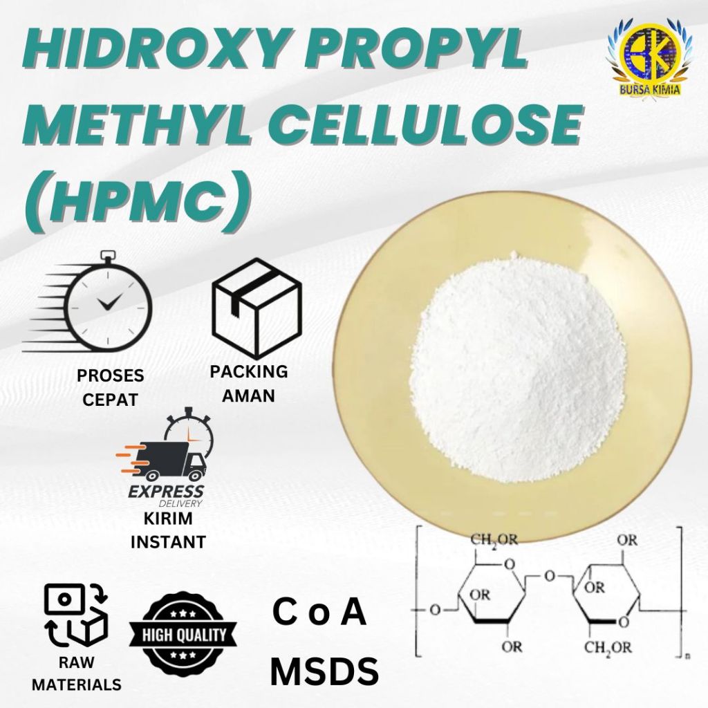 HPMC (Hydroxypropyl Methyl Cellulose) 100gr / HPMC Non Food Grade 100gr