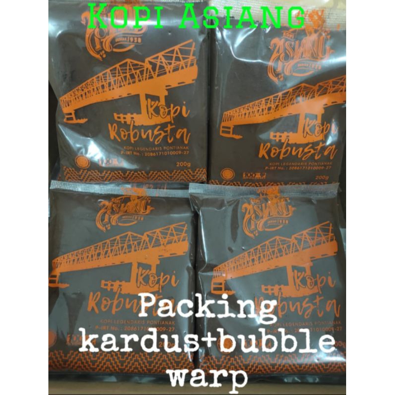 

KOPI ASIANG KHAS PONTIANAK 200 GRAM