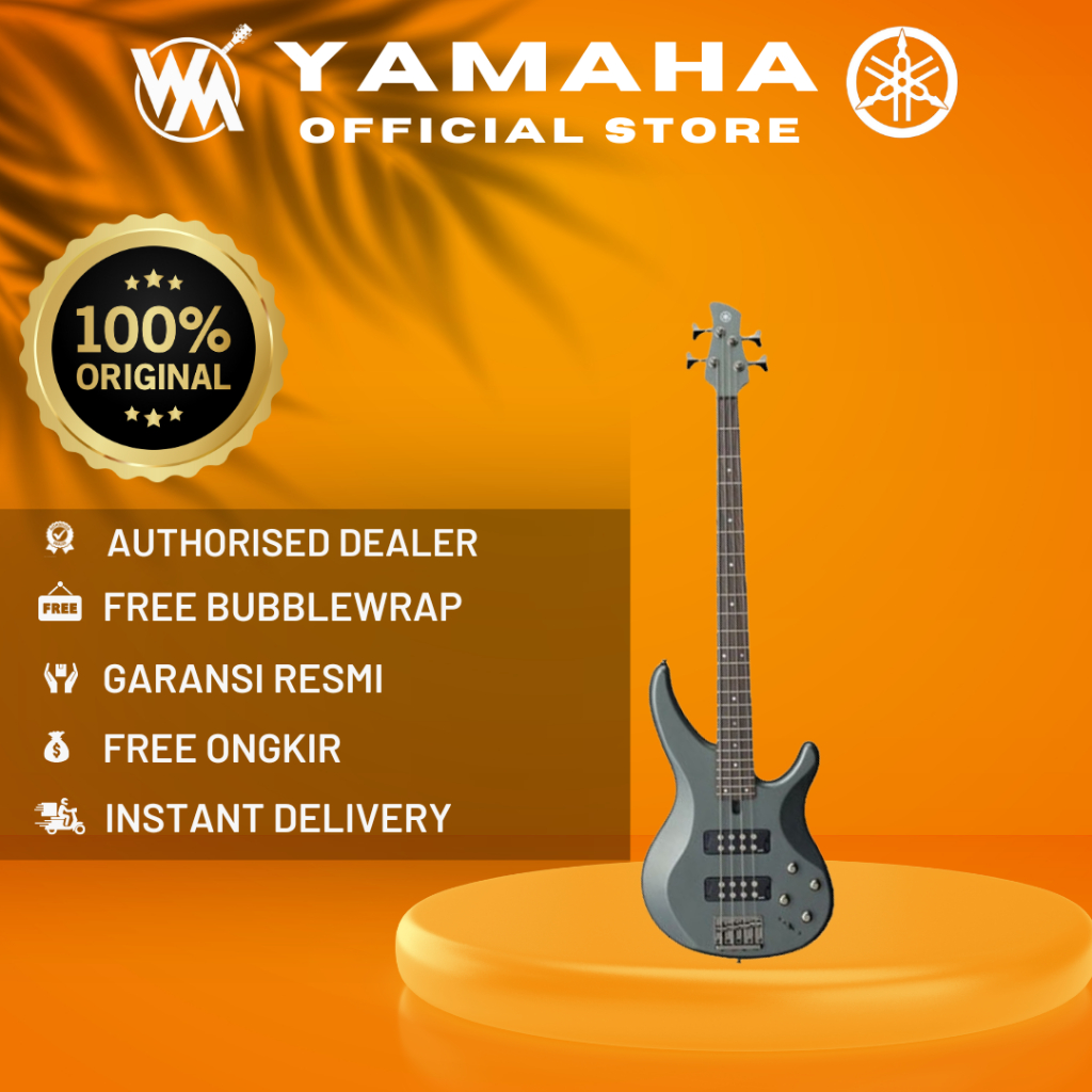 Yamaha Gitar Elektrik Bass TRBX304 /TRBX 304 /TRBX-304 - MIST GREEN