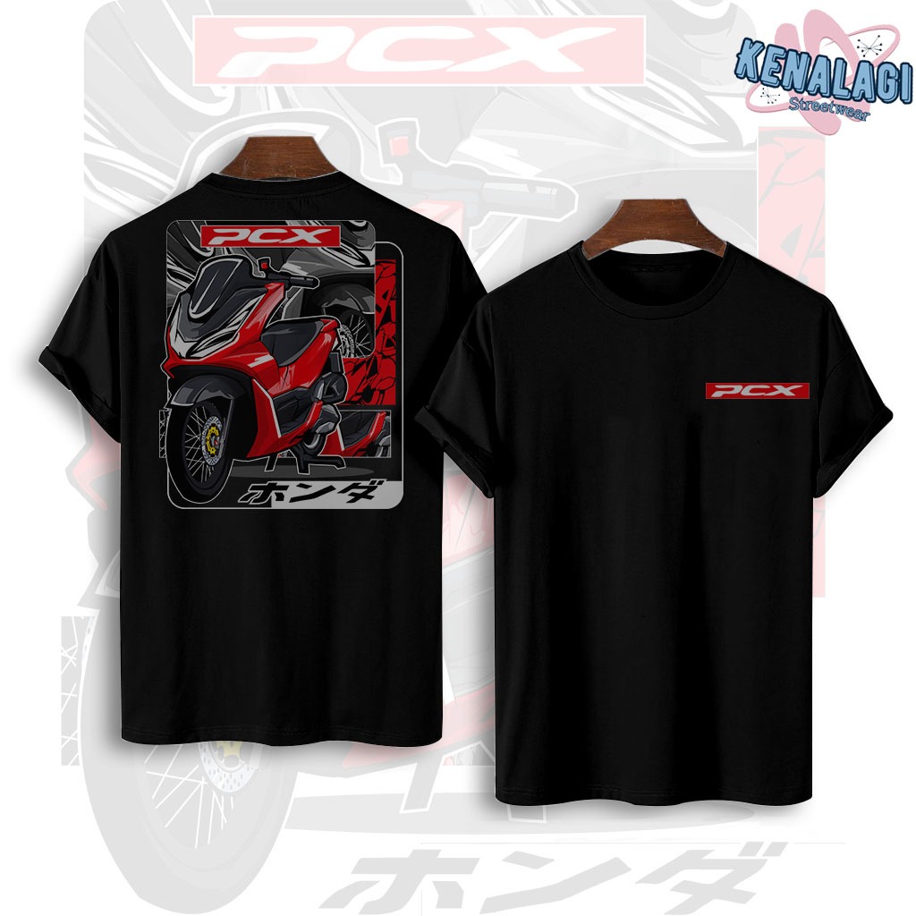Kaos PCX 150 - Kaos Katun Combed - Kaos Matic PCX Terbaru - Kaos Racing - Kaos Motor Keren - Kaos Vi