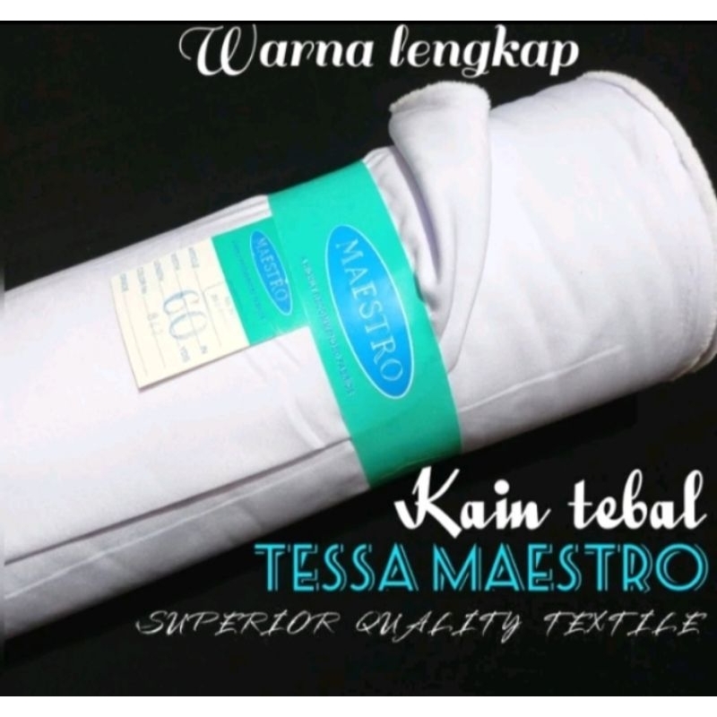 Kain Tesa Polos Tebal Maestro Top Quality