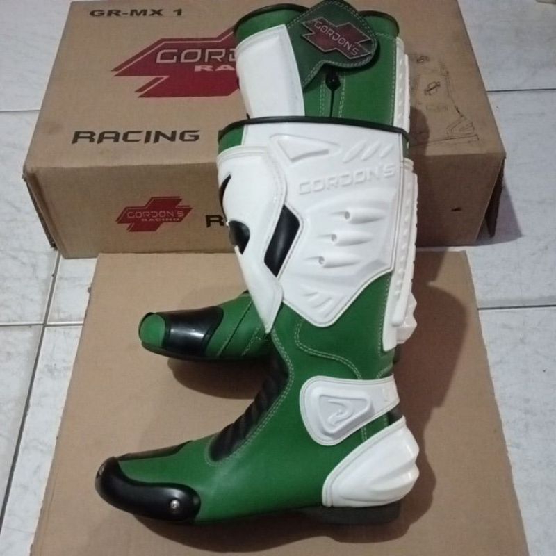 Sepatu Road Race 39 Hijau Putih Gordon's promooo....