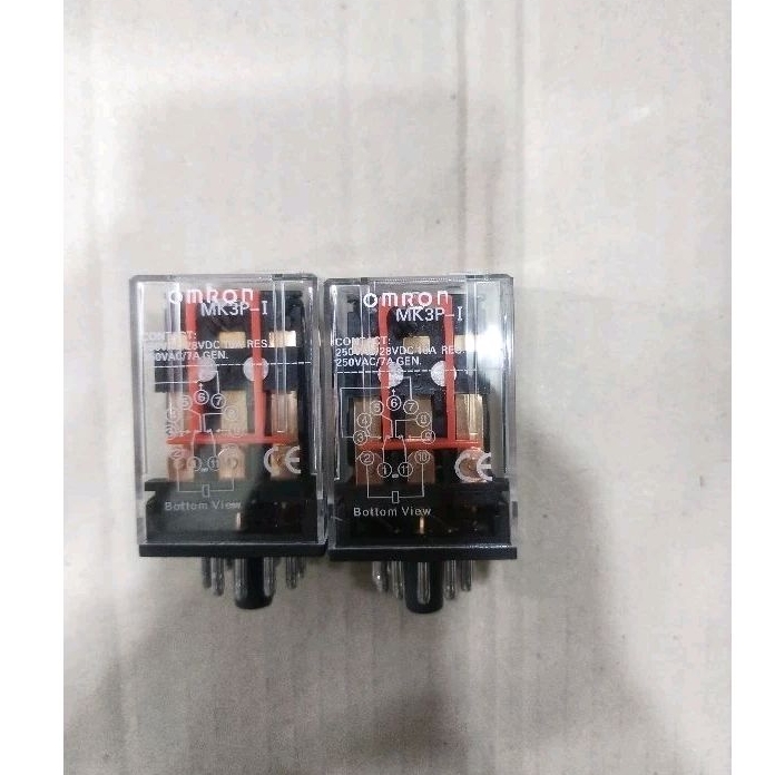 relay Omron mk3p 24vdc 11kaki /relay  24vdc 11pin / original omron