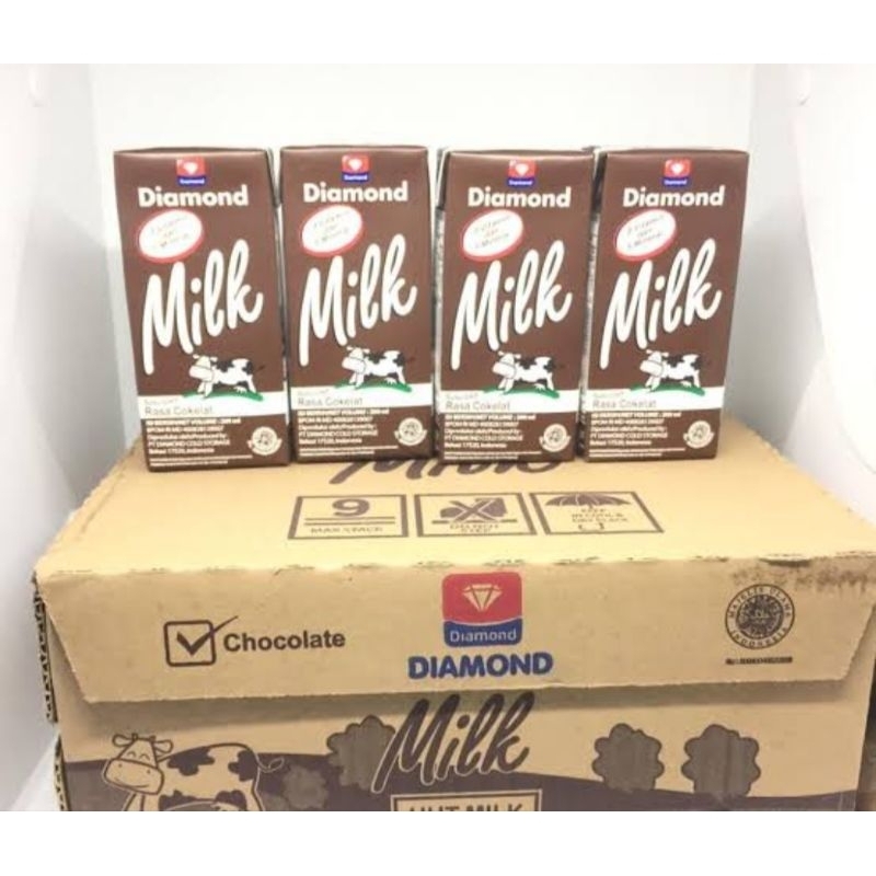 

#DIAMONDUHTCOKLAT1000 ML#SUSU#UHT#COKLAT#