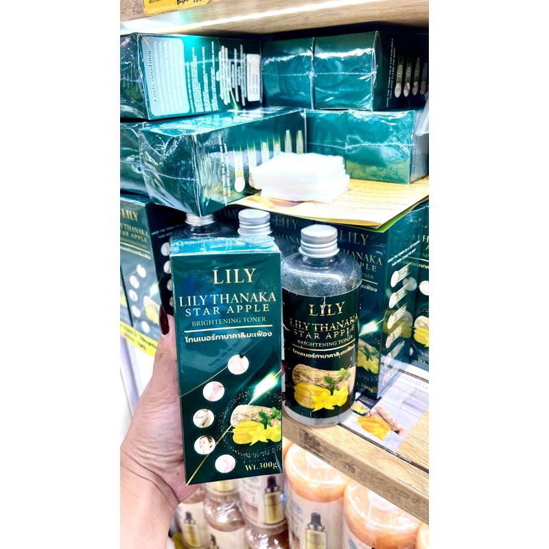 Lily Thanaka Star Apple Brightening Toner / Lily Toner / Pembersih Wajah dan Make Up