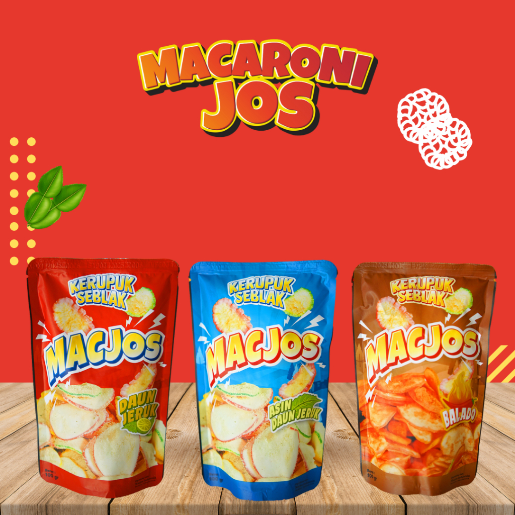 

Kerupuk Seblak by Macaroni Jos Enak Nikmat Murah