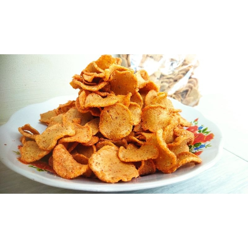 

basreng koin kriuk pedas