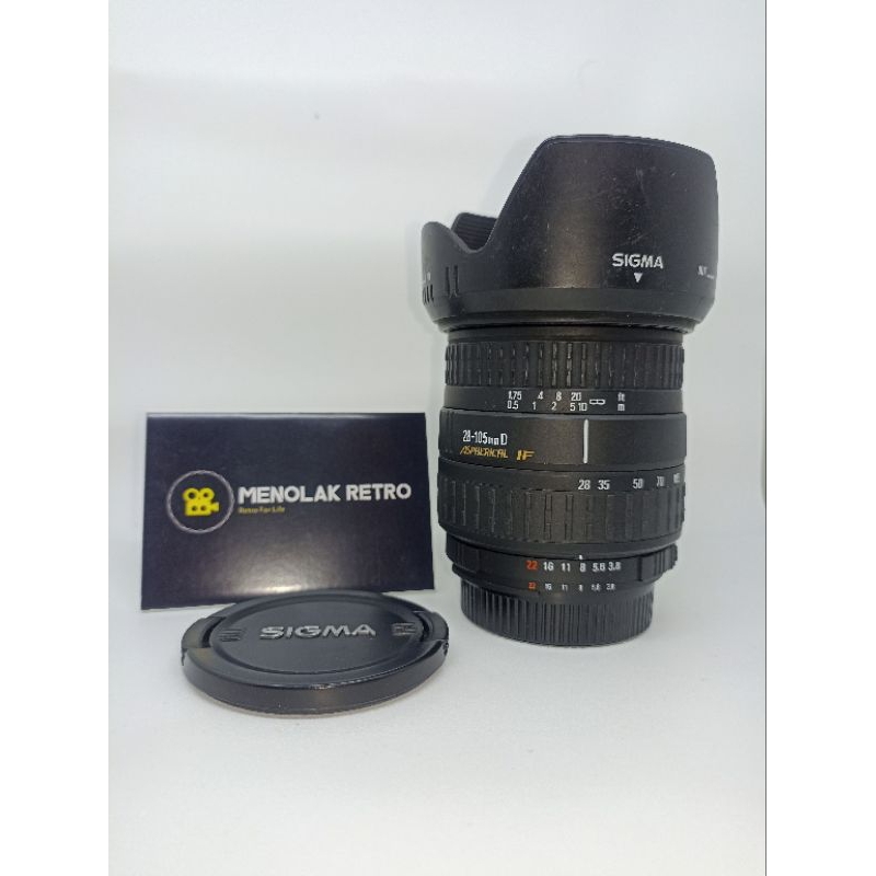 Lensa Sigma Nikon Aspherical IF 28 - 105 mm UC III