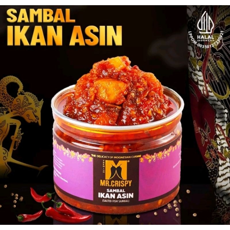 

SAMBAL IKAN ASIN MR.CRISPY - HALAL FOOD