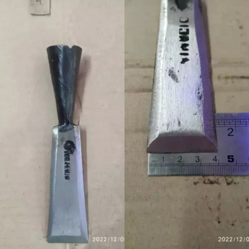 pahat tatah kayu ukuran  lebar 4 cm