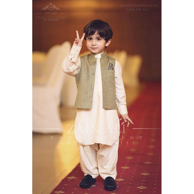 Setelan Kurta Anak Laki-laki | Baju Koko Anak Laki-laki | Kurta | Baju Muslim Anak I 1 set dengan ro