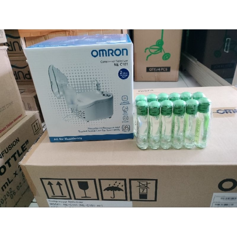NEBULIZER OMRON NE-C101 ORIGINAL /ALAT INHALASI OMRON/ORIGINAL OMRON