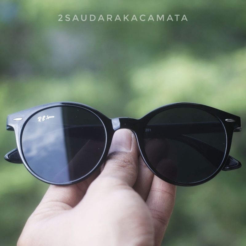 201/KACAMATA OVAL HITAM / KACAMATA HITAM / KACAMATA FASHION PRIA WANITA /KACAMATA KOREA