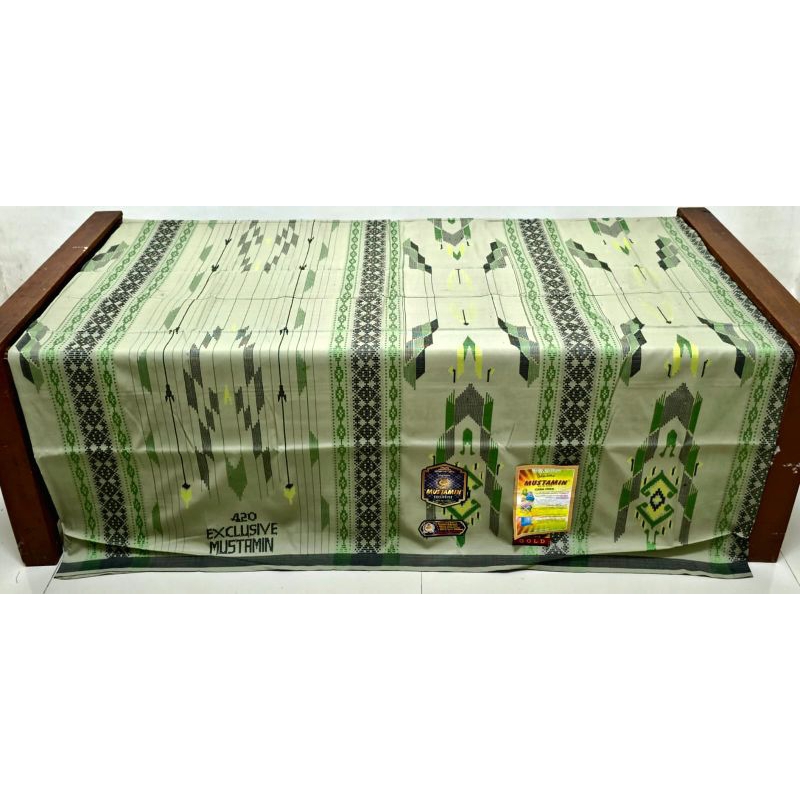 SARUNG TENUN SUTRA EXCLUSIVE MUSTAMIN 420 FULL SUTRA SPECIAL MOTIF SGE, SGF SETARA BHS SGA SGT 2