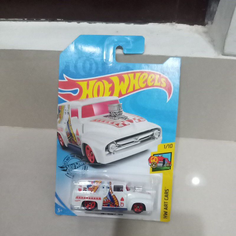56 ford f-100 hotwheels art cars queen