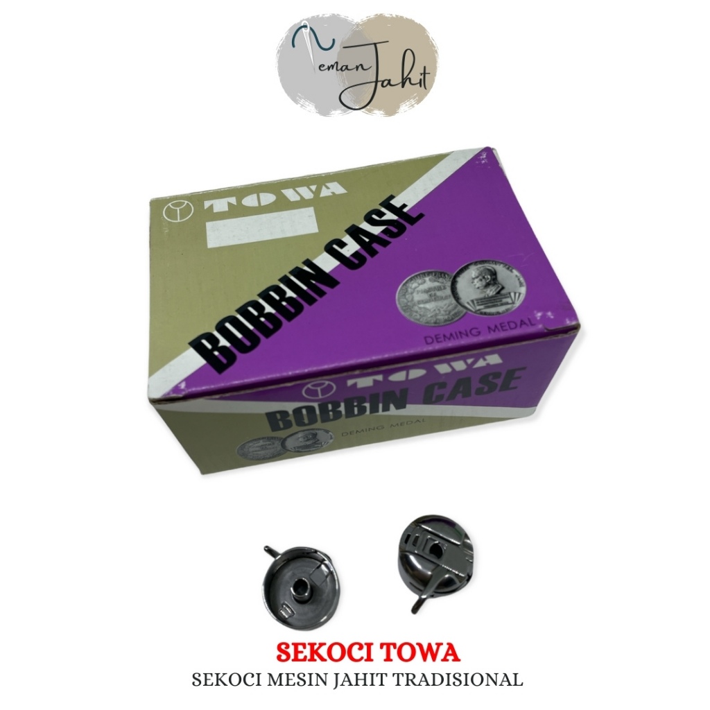 Bobbin Case Towa / Sekoci Towa / Sekoci Mesin Jahit Tradisional Butterfly / Sekoci Mesin Jahit Singe