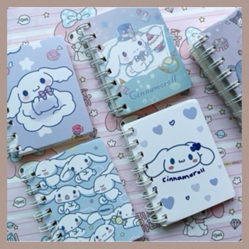 

Minibook A7 Sanrio Notebook Mini Cute Notepad Buku Tulis Motif Cartoon Sanrio